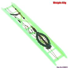 Рыболовный Фидер с двойными крючками свинец с линией приманка Поворотная снасть 40g50g60g70g