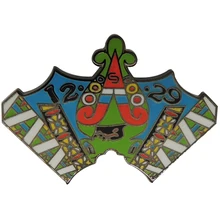 Штампованная жесткая эмалированная булавка для лацканов дешевая изготовленная на заказ булавка для значков oem