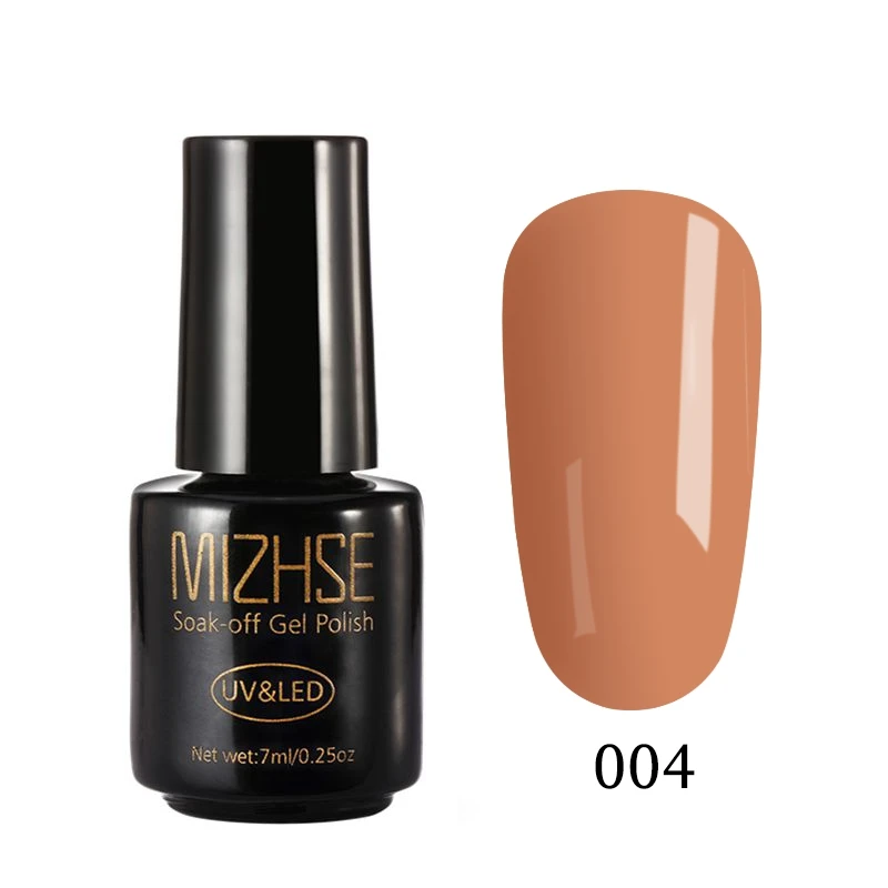 MIZHSE 7 мл УФ-гель для ногтей светодиодный дизайн ногтей constrator Esmalte гель геллак Vernis Полупостоянный розовый серый телесный цвет - Цвет: FSYZ004