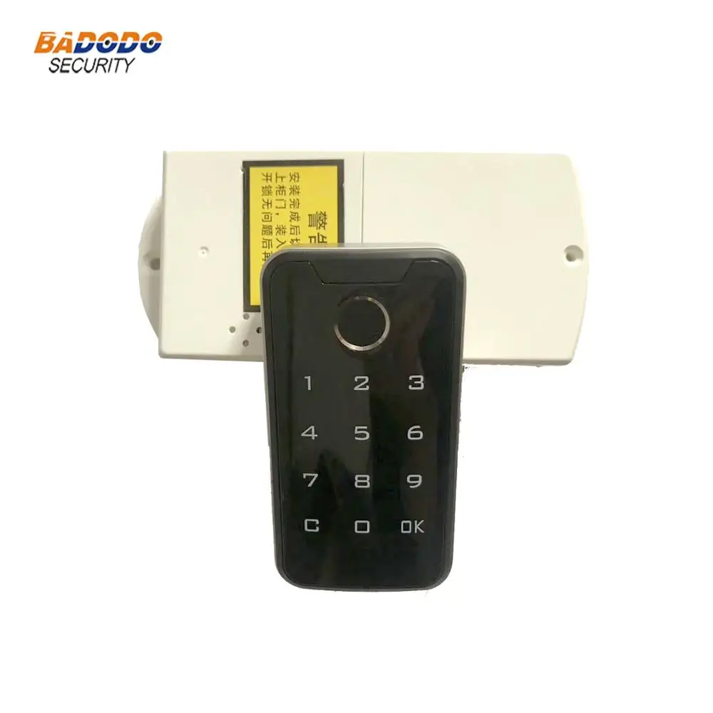 

Fingerprint and password cabinet door lock biometric electric lock for cabinet drawer locker cupboards