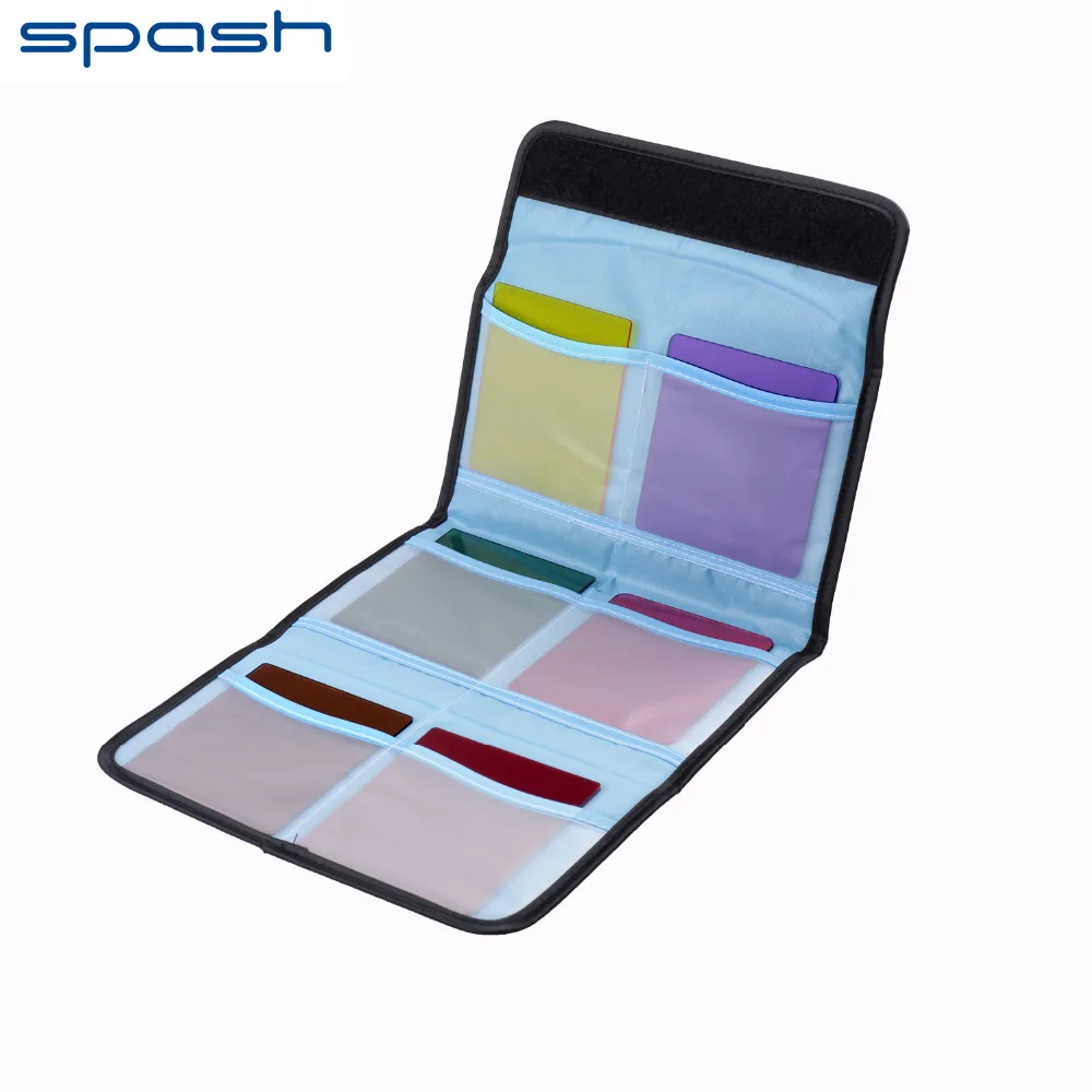 Camera Lens Filter Wallet Case 6 Pockets Filter Bag for 37mm 82mm UV