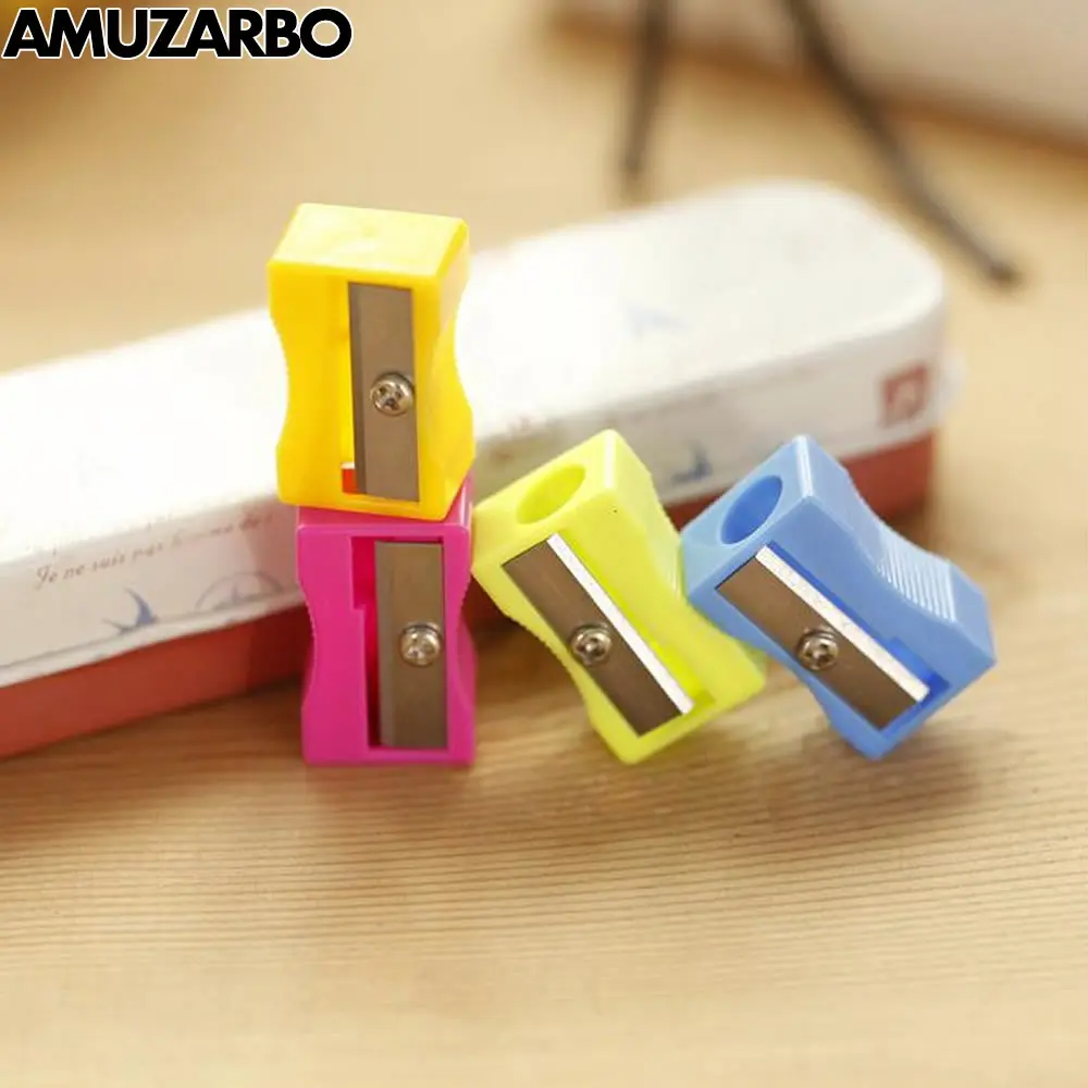 

Candy-colored mini manual simple practical children pencil sharpener Primary school Stationery Supplies for Kids gifts