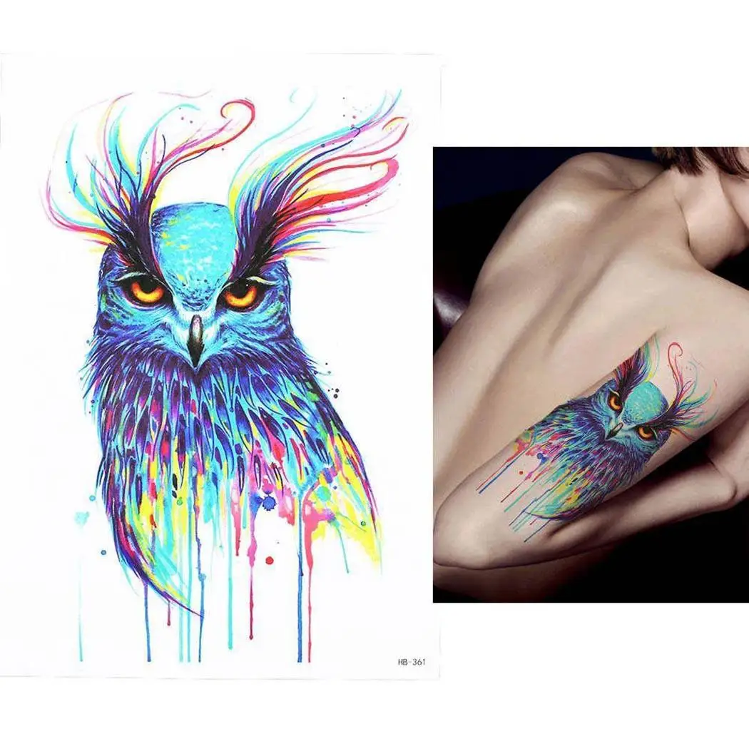 

New Teens Guys Men Women Waterproof Anime Tattoo Stickers As the picture shown for Arms Shoulders Chest