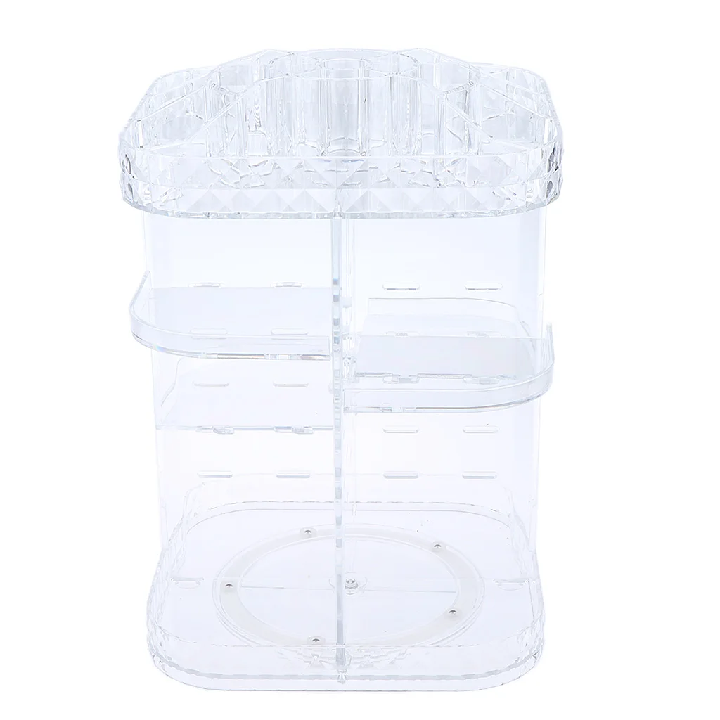 Makeup Brush Holder Face Cream, Lotions Storage Container Box Cosmetic Case Makeup Cosmetic Organizer