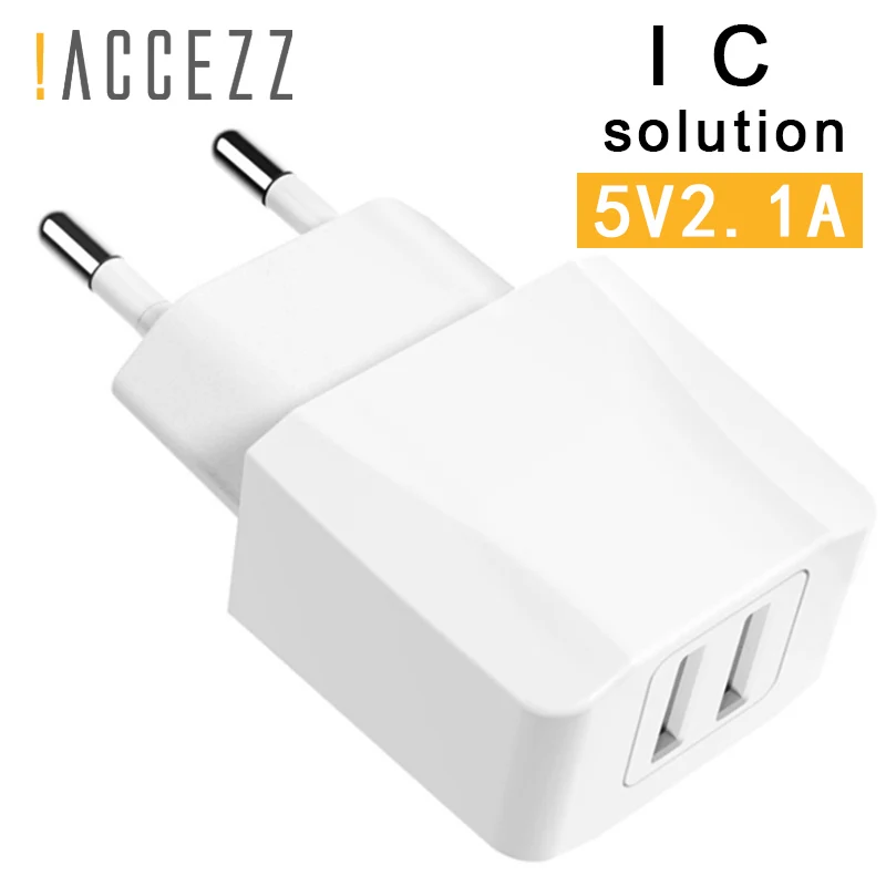 ! ACCEZZ EU портативная Быстрая зарядка дорожная настенная для iPhone X samsung Xiaomi huawei sony