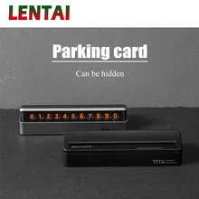 LENTAI, новая автомобильная парковочная карта, номер телефона, скрытая пластина для Citroen C5 hyundai Solaris I30 VW Polo T5 Ford Fiesta Fusion Mustang
