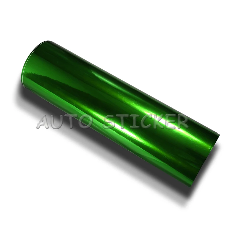 apple green chrome mirror film car wraps 2