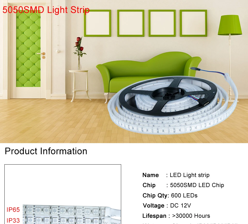 5050 RGB LED Strip Light