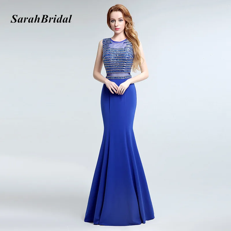 Luxury Crystal Mermaid font b Evening b font font b Dresses b font font b 2017