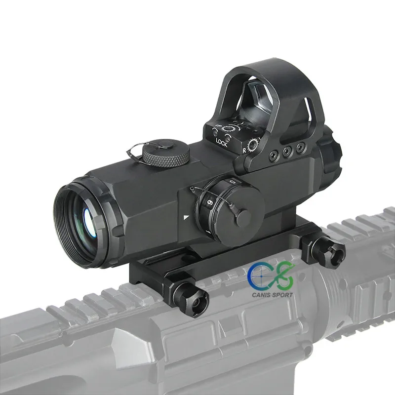 Pistola de ar Hamr Rifle Escopo Lupa Riflescope Noite Caça Escopos Sniper Óptica Gs1-0403 Ppt 4x24mm 8 Lunetas Riflescopes