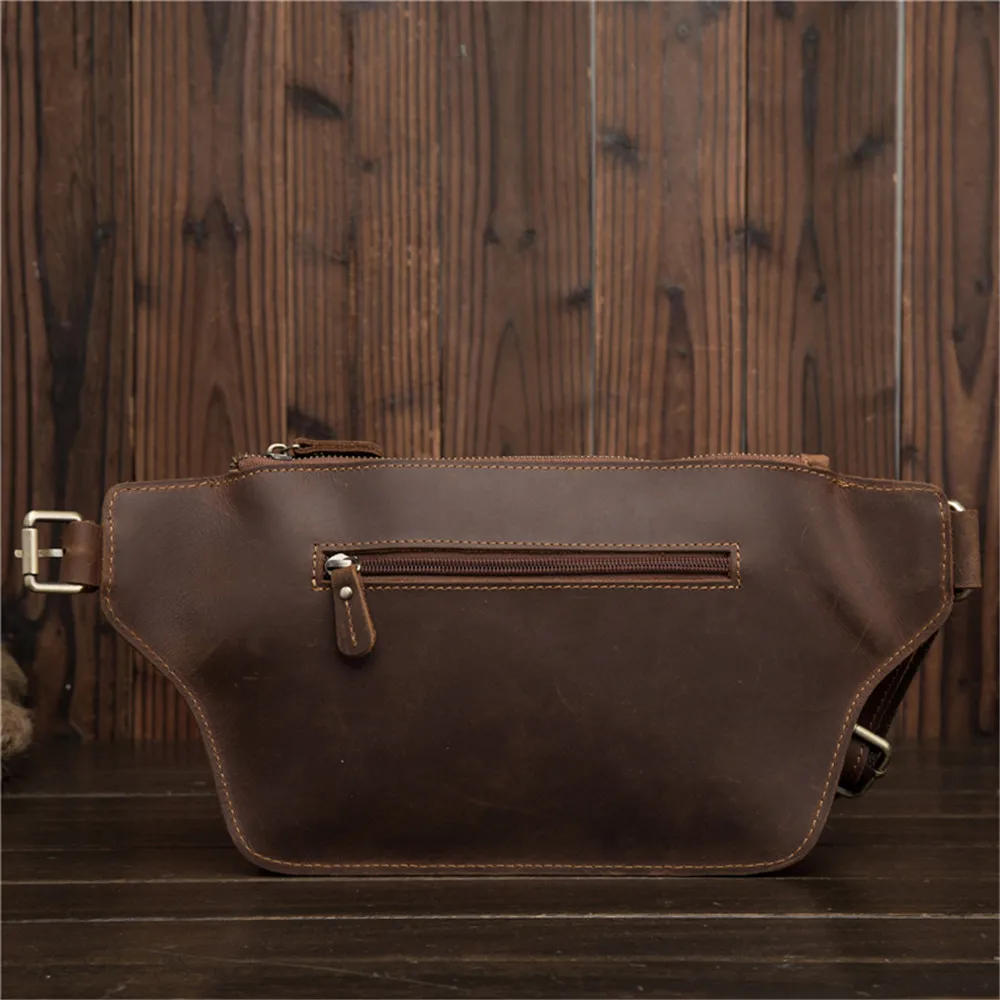 homens pochete sling peito saco perna hip