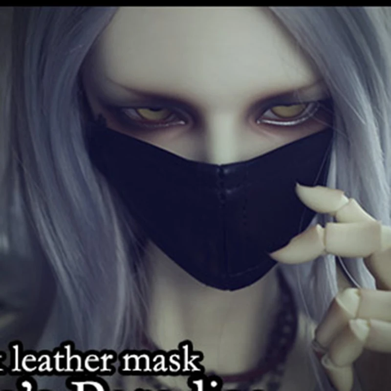 BJD Опора черная маска для дыхания марлевая 1/3 24 &quotTall SD17 SD DK DZ AOD DD кукольная