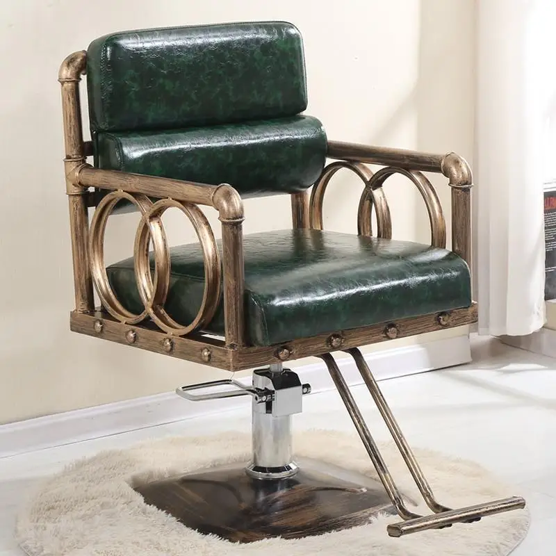 Barbero Fauteuil Barberia De Belleza Schoonheidssalon Cabeleireiro Stoel Hair Chaise Silla Barbershop Cadeira Salon парикмахерское кресло - Цвет: Version A
