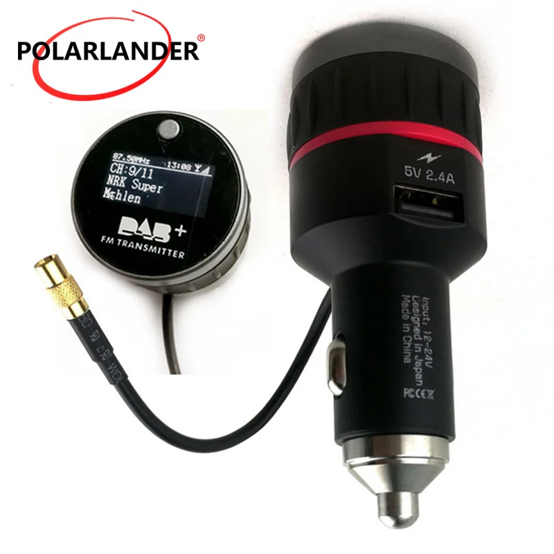 Digital Radio USB Adapter Receiver Tuner+FM Transmitter+Antenna 5V 2.4A Car DAB Digital Radio USB Adapter Receiver Tuner+FM Transmitter+Antenna 5V 2.4A Car DAB