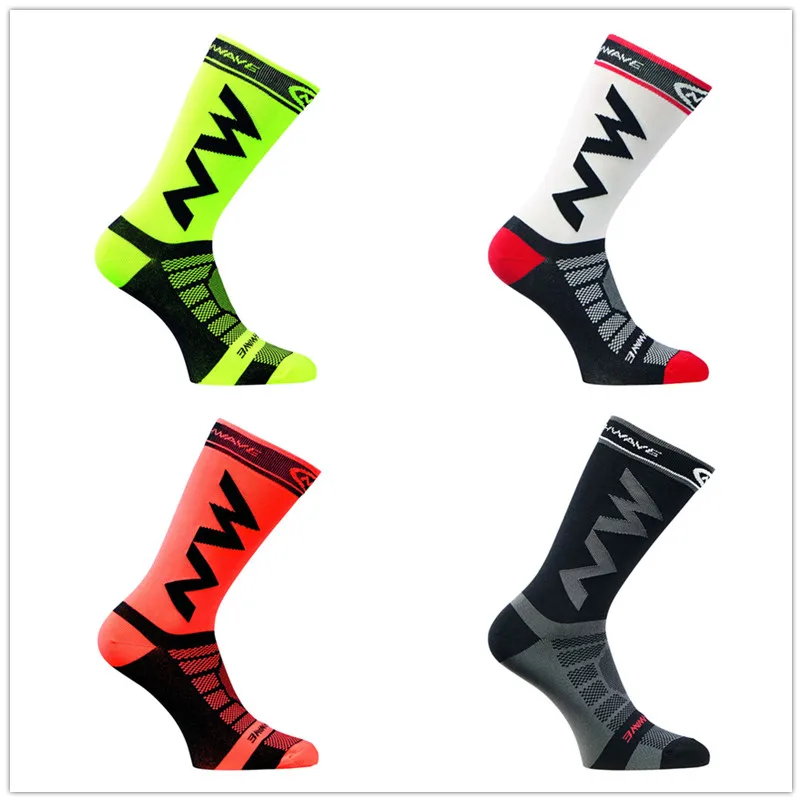 Высококачественные Профессиональные брендовые дышащие спортивные носки, носки для шоссейного велосипеда, уличные спортивные гоночные велосипедные носки, обувь