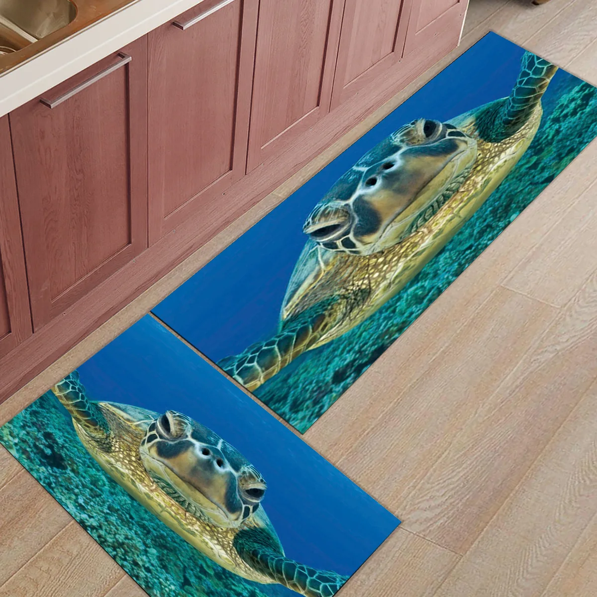 Морская черепаха грязь мусор грязи ловушка наборы аксессуаров напольные ковры натуральное кокосовое волокно зона бегунов акцент коврики двери коврик для входной двери