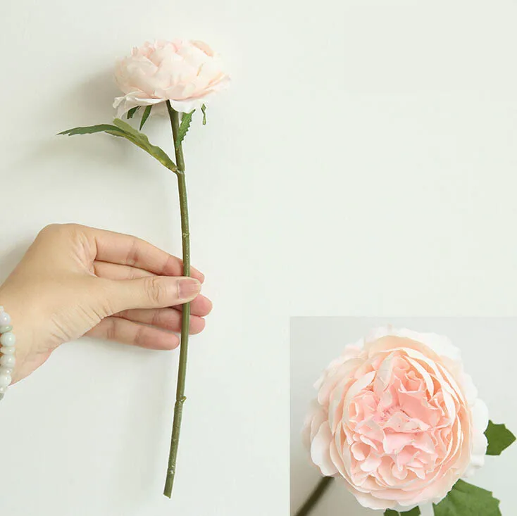 CCINEE 1 шт. Искусственные цветы маленькая чайная роза Ночная Роза используется для украшения дома - Цвет: 2