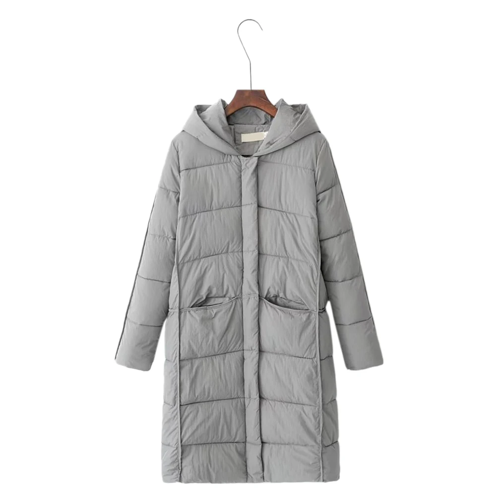 Femmes Automne army Parkas À Poches 5 gray Survêtement Black Solide coffee Up Couleurs Chaud Veste Taille Ouatée La bordeaux Bas Long Zip Le Plus Vers Hiver Gamiss Capuche Green xId4qcawzd