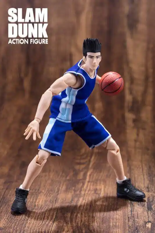 モデルスラムダンクアクションフィギュア花道桜木楓流川三井久赤木武則アニメモデルおもちゃ Action Figures Aliexpress