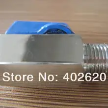 150 шт./лот, M/F или F/F Mini Ball клапан, 3/" Никель латунь клапан