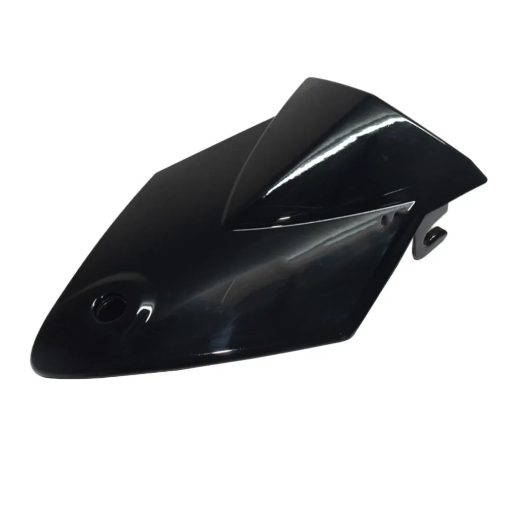 Black Motorcycle Rear Tail Pillion Passenger Hard Seat Cover Cowl