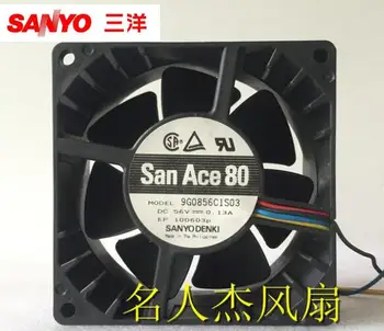 

Original genuine SANYO 9G0856C1S03 8038 8CM 56V 0.13A 4 wire cooling fan