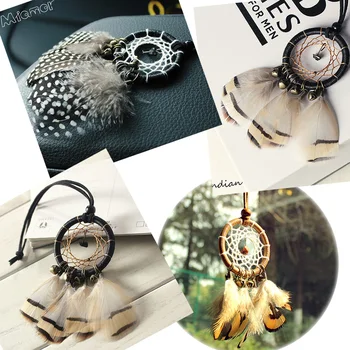 

3 Styles Small Bronze Bells Dreamcatcher & Wind Chimes Car Pendant & Home Decor & Wall Hanging Dream Catcher Regalo Amor03693