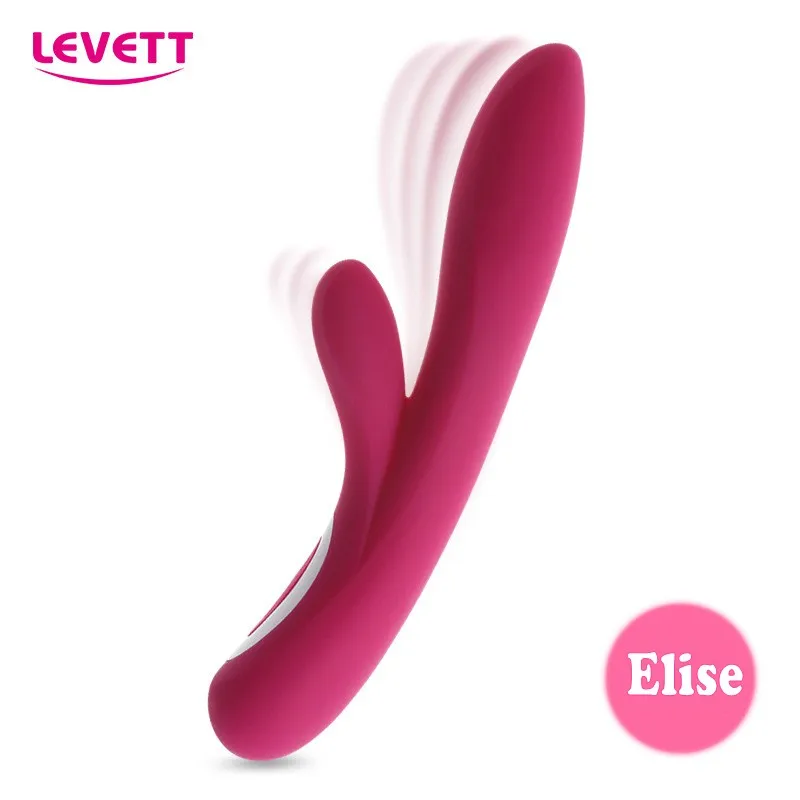  LEVETT Elise G-spot vibrator Female masturbation massage stick Double head vibration Adult sex prod