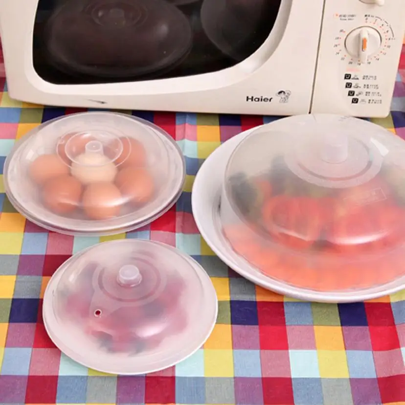Compare Prices On Microwavable Plastic Plates Online Ping Microwave Food Cover Plate Vented Splatter Protector Clear Kitchen Lid Safe Vent Wonderful4 13