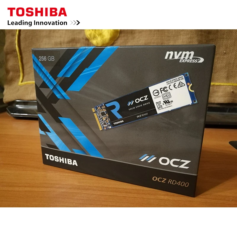 Внутренний твердотельный накопитель TOSHIBA DR400 высокоскоростной 2600 дюйма 256 ГБ M.2 2280