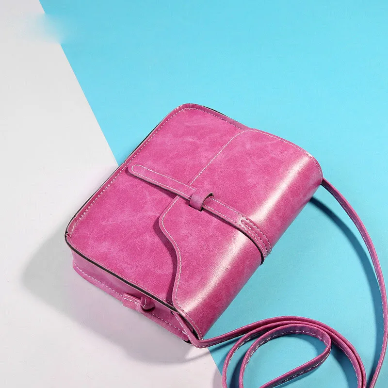 

Women Messenger Bag Fashion Women Handbag Genuine PU Handbag Small Size Fashion Lock Lady Real Shoulder Bags SS0181