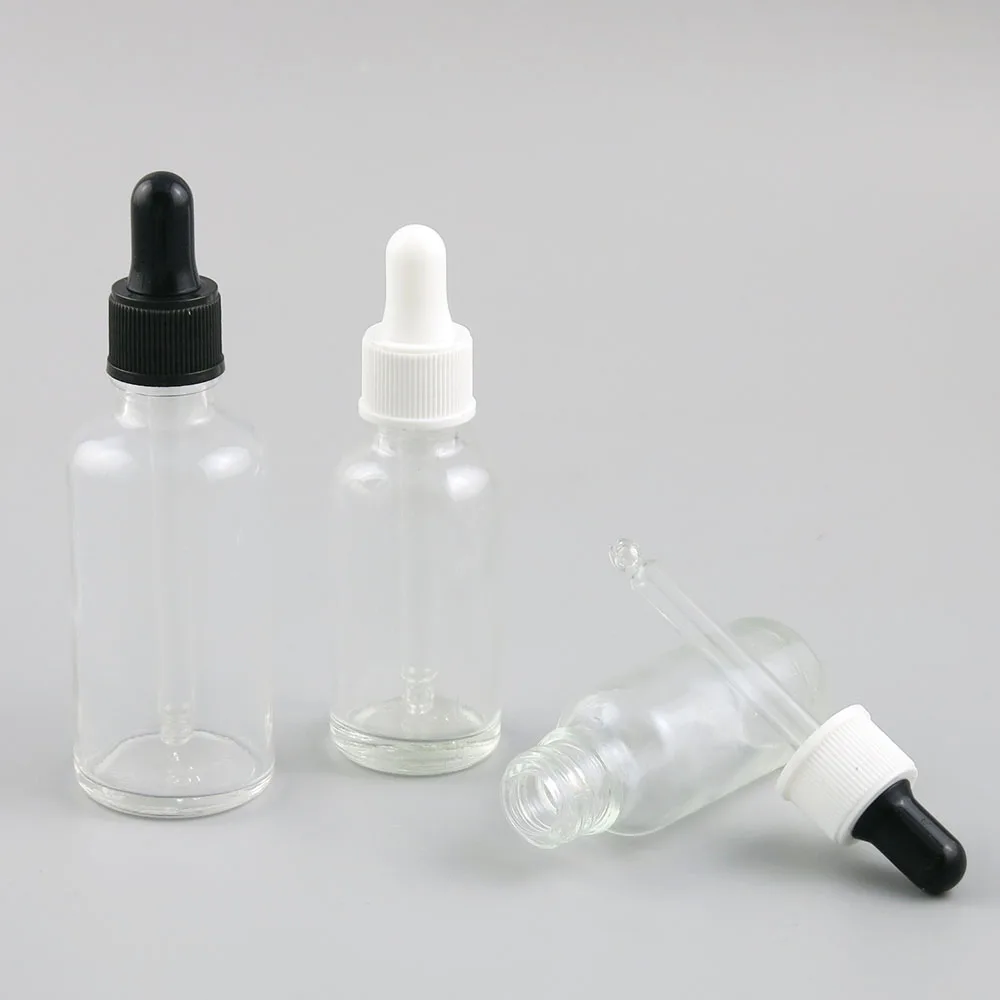 

10 x 5ml 10ml 15ml 20ml 30ml 50ml 100ml Essential Oil Bottle With Dropper For Liquid Reagent Pipette Refillable Bottle Portable