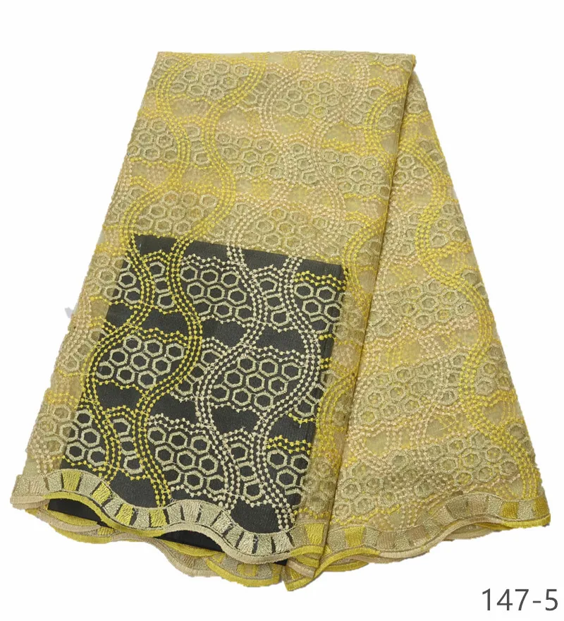 

African Lace Fabric High Quality French Lace Fabric 2019 Nigerian Laces Guipure Embroidery Fabric For Wedding /Party Dress 147