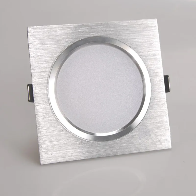 

Square LED Downlights Dimmable 5w 10w 15w Ceiling Lights SMD Chip 220v 240v Down Lamp Bulb for Kitchen Office Indoor Lighting