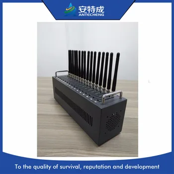 

New smaller GSM 16 port SMS modem pool Sierra SL6087 16 port modem pool for bulk sms send/receive, recharge, USSD