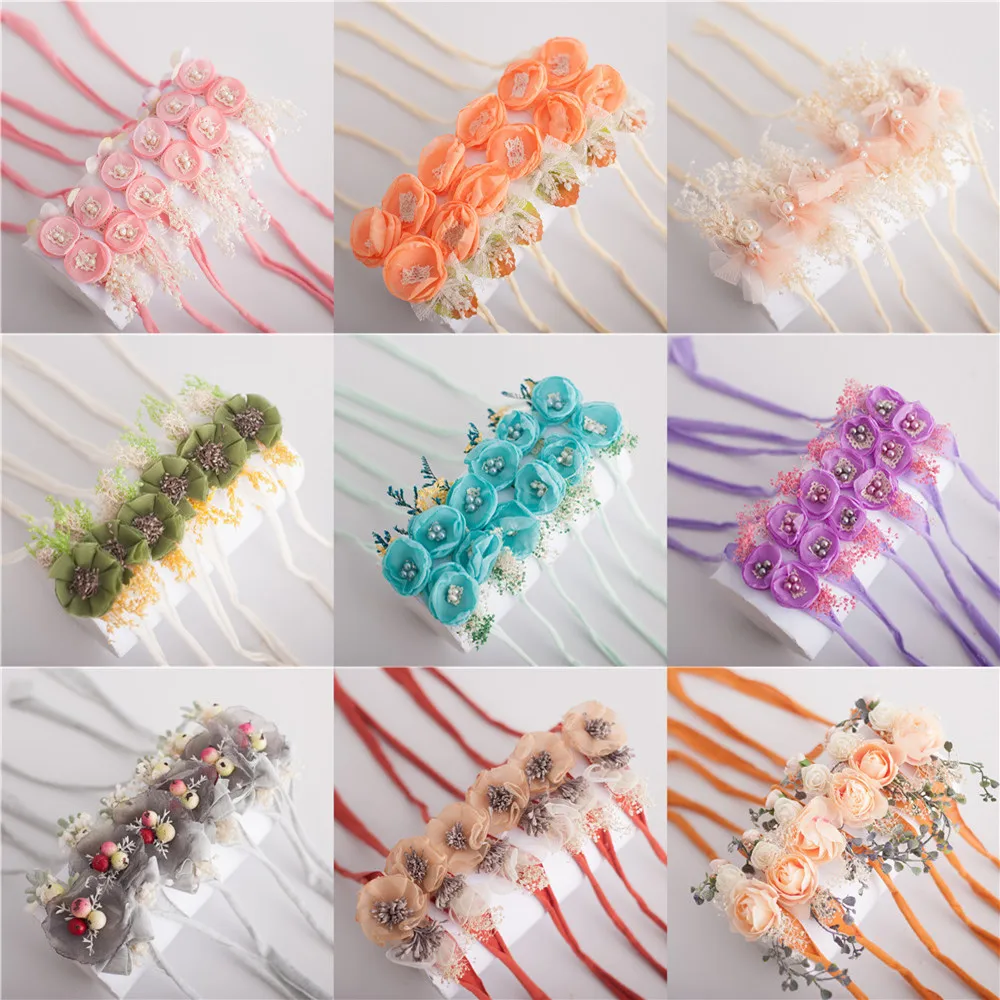 Newborn Baby Photography Props Accessories Baby Girl Headbands Baby Photo Props Hairband Headband Infant Headwear Fotografia