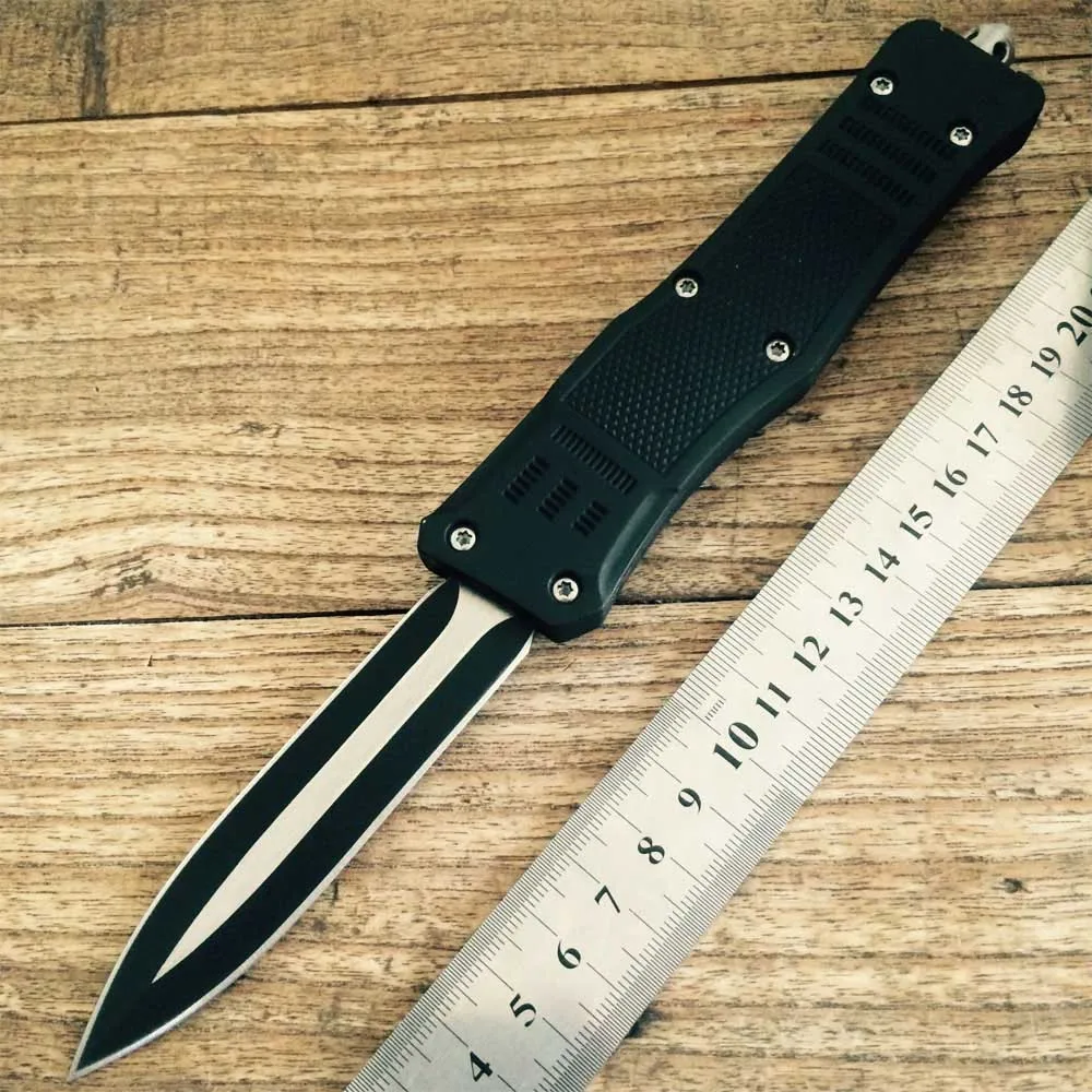 DX Version Top quality Double Edge Blade and half serrated 440C Blade