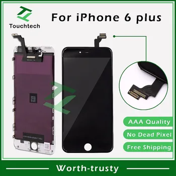 

20PCS 100% Tested 5.5 inch Display Screen LCD For iPhone 6 Plus LCD No Dust Replacement with Touch Screen Digitizer Assembly W/B