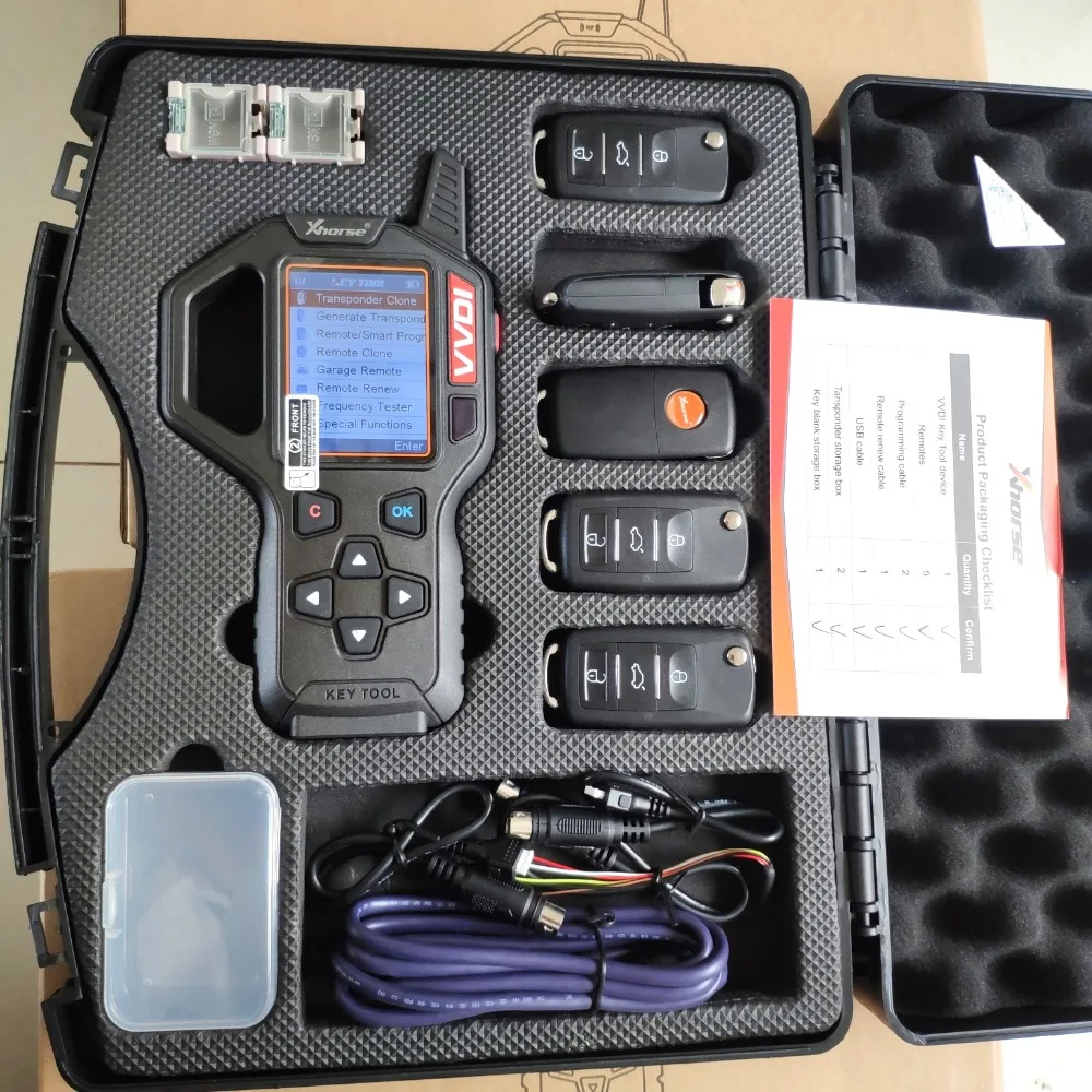

Original Xhorse VVDI Key Tool Remote Generator English-Language ME Version
