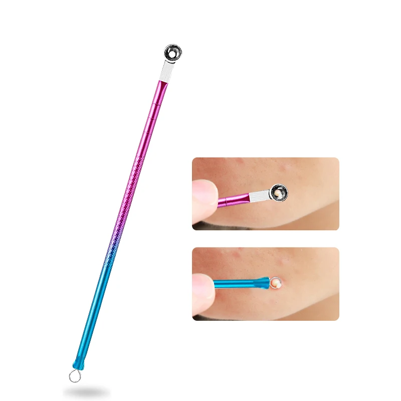 Jual 4 Pcs Jerawat Penjepit Comedo Mesin Set Penghapusan Jerawat Jarum Komedo Remover Hitam Kepala Extractor Komedo Alat dengan Case FS92 Murah 4 Pcs Jerawat Penjepit Comedo Mesin Set Penghapusan Jerawat Jarum Komedo Remover Hitam Kepala Extractor Komedo Alat dengan Case FS92