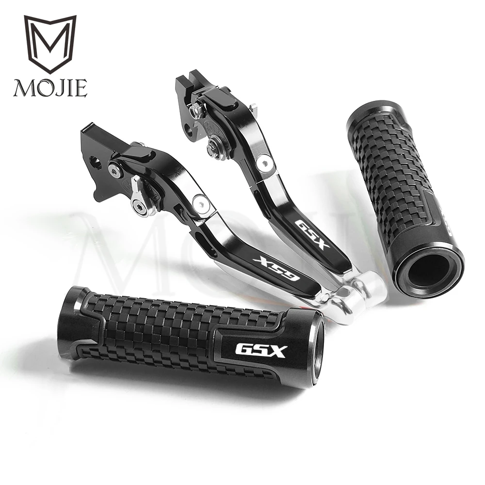 

Motorcycle CNC Brake Clutch Levers Handlebar Hand Grips For Suzuki GSXR1000 GSX-R1000 GSXR GSX-R 1000 2001-2004 2007-2008