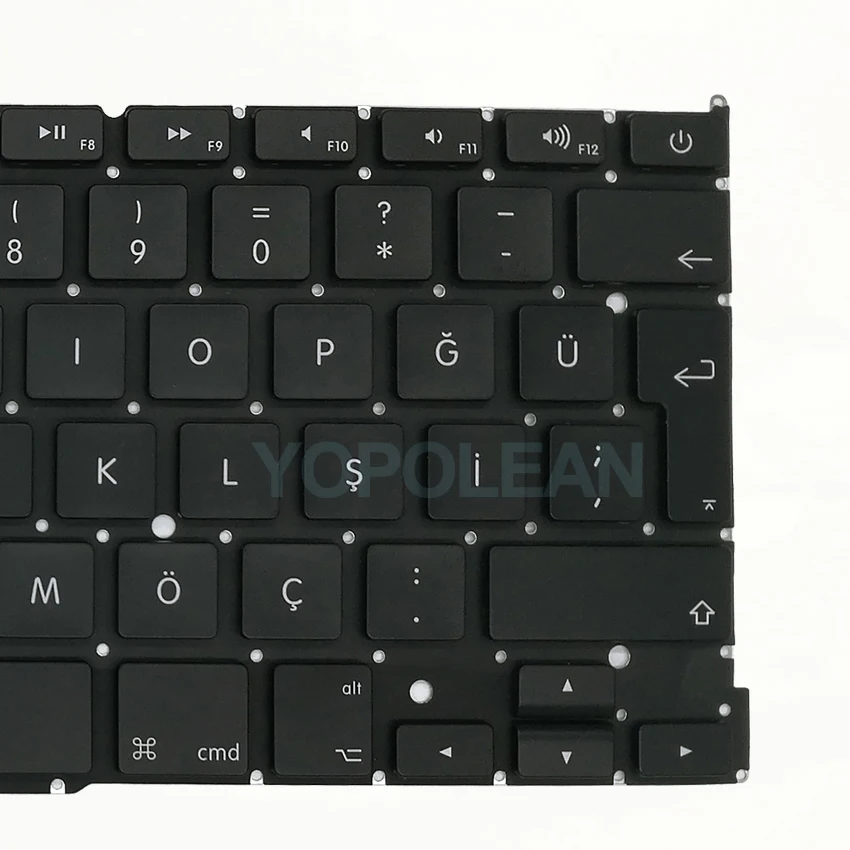 Турецкая клавиатура для Macbook Pro Retina 13 дюймов A1502 с подсветкой 2013 2014 2015 3