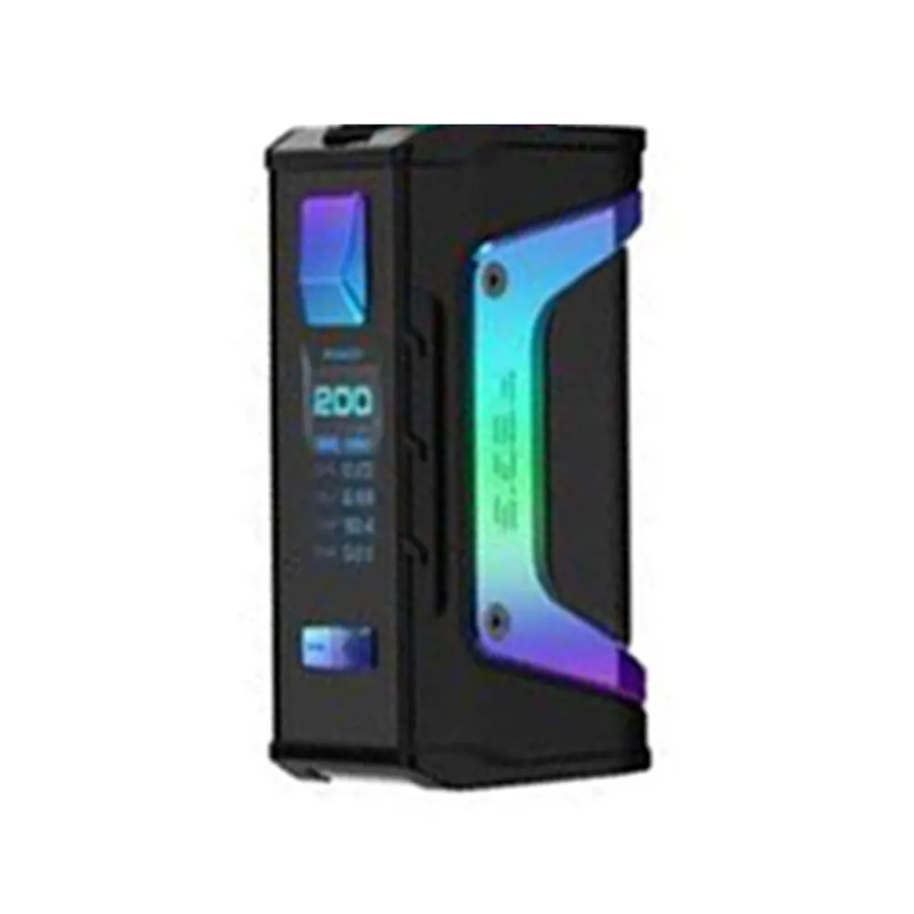 2 шт./лот GeekVape Aegis Mod Aegis Legend 200 Вт TC Box MOD питание от двух 18650 батарей E-Cigs Mod без батареи - Color: Rainbow Trim