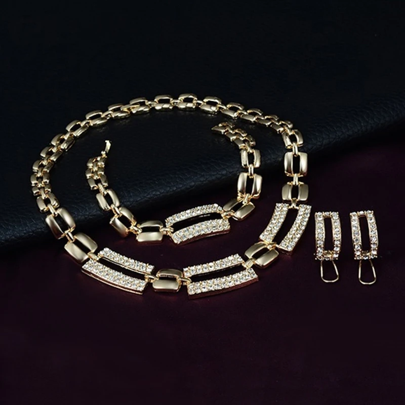 Бренд Topkeeping, массивное ювелирное изделие, циркониевая подвеска, дизайнерская африканская мода, ювелирное изделие, ожерелье, браслет, кольцо, серьги, 4 шт., ювелирный набор