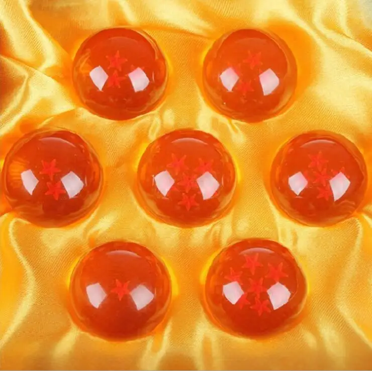 

Dragon Ball Crystal Balls 3.5CM Set Of 7 PCS Balls Complete Set New in Box Classic Action Figures Toys