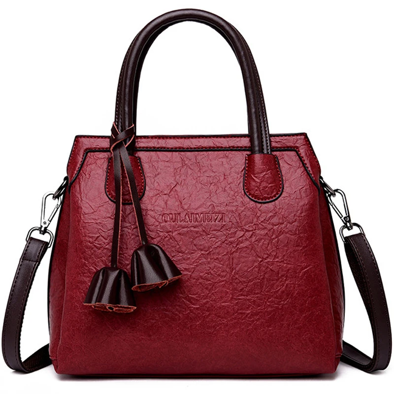

New Luxury Handbags Women Bags Designer Leather Handbags Bags For Women 2018 Large Hand Bag Bolsa Feminina Top-handle Bags Sac