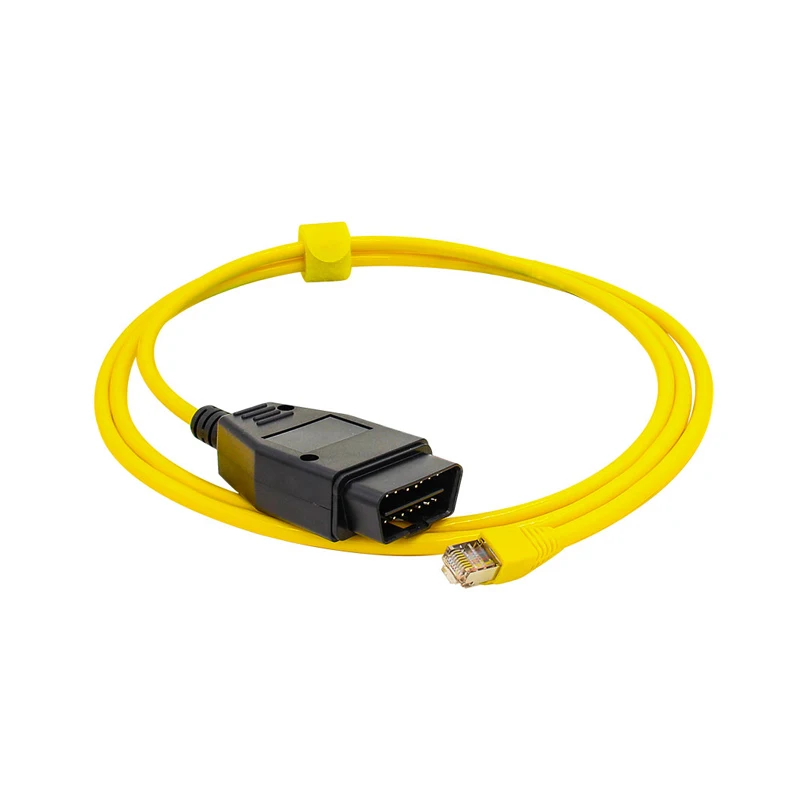 Для BMW F серия ESYS данных enet Ethernet диагностический кабель интерфейс E-SYS ICOM кодирование OBD2 сканер OBDII для BMW F серии кабель - Цвет: NO CD