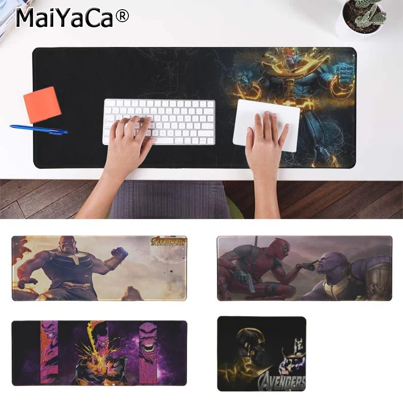 

MaiYaCa Your Own Mats Marvel Thanos Laptop Computer Mousepad Free Shipping Large Mouse Pad Keyboards Mat