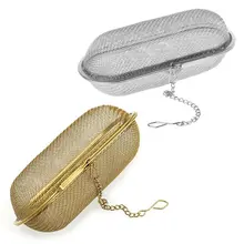 Практичный фильтр, ситечко для чая, подвесной безопасный многоразовый сетчатый чайный заварник из нержавеющей стали, чайная посуда, кухонный инструмент