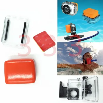 

Suptig Accessories For Gopro Hero 4 Waterproof Case Backdoor Cover+3M sticker Adhesive+ Floaty Mount
